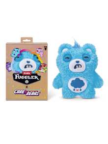 ZURU Fuggler Licensed Collab-Care Bears Plush S1 (Grumpy Bear) Plush Toys 9-Inch Collectible Plush Cute With Attitude - Grumpy Bear - View 4