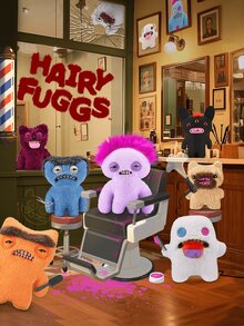 ZURU Fuggler Hairy Fuggs S1 (Sasquoosh) 9英吋毛絨玩偶，醜萌調皮風格 - Sasquoosh - 查看 2