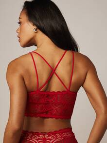 MISSGUIDED Quần short nữ - Đỏ - Xem 3