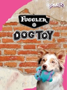 ZURU Fuggler Bonkers-Dog Toys (Count Underoo McGoo) Pet Plush Toys 8-Inch Funny Monster Weird Creature - Count Underoo McGoo-Orange - View 3