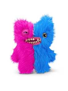 ZURU Fuggler Misfit Monsters S1 (Mr Buttons) 9英吋怪趣醜萌毛絨玩偶 - Mr Buttons - 查看 1