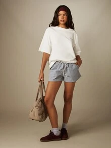 MISSGUIDED Oversized New York Graphic T-Shirt With Back Print Crew Neck Short Sleeve Casual Summer Top - White - View 3
