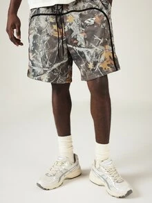 SUMWON Men Shorts - Brown - View 3