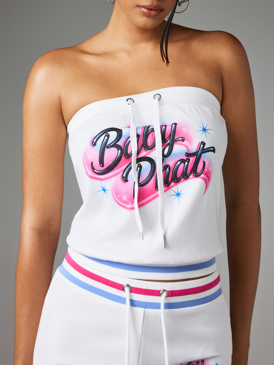 BABYPHAT Top tubo casual versátil de uso diario con estampado de letras para mujer