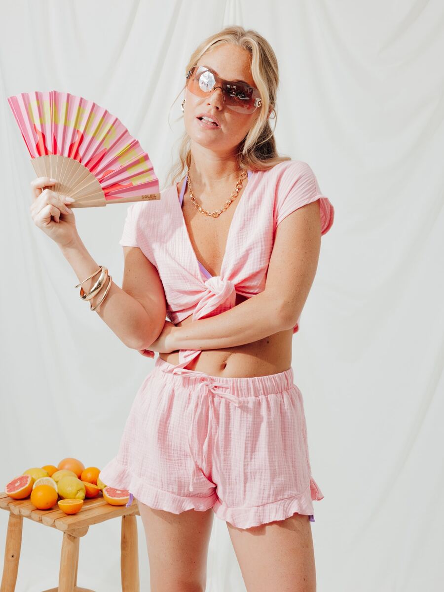 Pimkie Edition Women's Two-Piece Set, Matching, Slim Fit, Summer Outfit - Pink - View 1