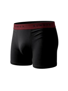 SUMWON Mens Boxer Briefs 4 Pack Multicolor Soft Underwear With Branded Waistband Everyday Comfort Trunks Holiday Gift Pack - Multicolor - View 4