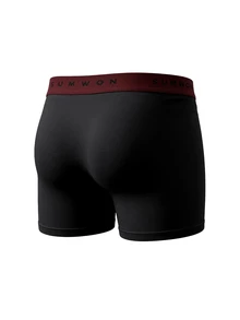 SUMWON Mens Boxer Briefs 4 Pack Multicolor Soft Underwear With Branded Waistband Everyday Comfort Trunks Holiday Gift Pack - Multicolor - View 5