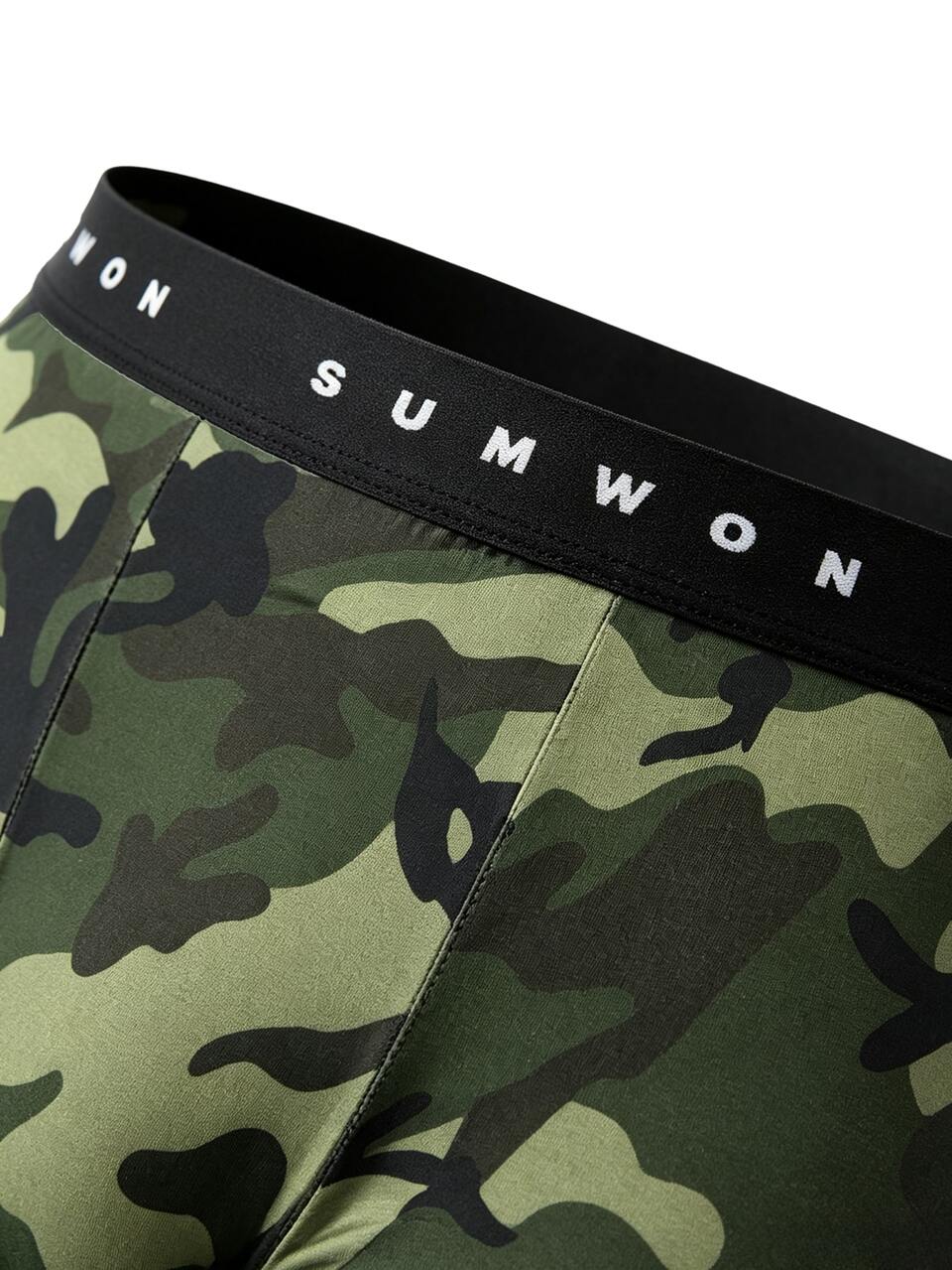 Camouflage Boxer Briefs 2 Pack With Branded Elastic Waistband Everyday Comfort Trunks Holiday Gift Idea