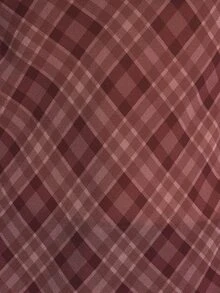 KSTM Plaid Cowl Neck Halter Blouse Diagonal Check Woven Sleeveless Top With Draped Neckline For Fall Winter - Multicolor - View 6