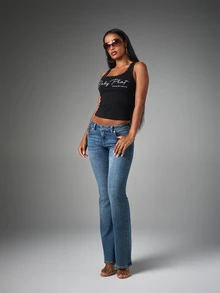BABYPHAT STUD DETAIL RIB VEST - Black - View 4