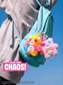 ZURU Fuggler Licensed Collab-Care Bears-Series 1 (1 Pack) Plush Keychains 5-Inch Blind Box Cute - Blind Box - View 2