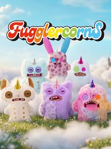 ZURU Fuggler Fugglercorns-Series 1 (Wrinkle Mcstinkles) Plush Toys 9-Inch Stuffed Animal Cute With Attitude - Wrinkle McStinkles - View 2