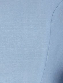 Pimkie Edition Women's Light Blue Long Sleeve Button Shirt, Casual Everyday Wear - Blue - View 3