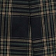 Dark Ganache Plaid Tie Front Jorts, view 10