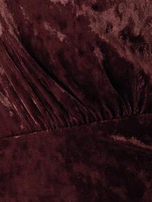 Pimkie Edition Atasan Wanita Model Halter Neck dengan Desain Potongan - Coklat - View 6