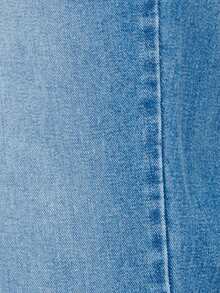 Pimkie Edition 2618DENIMJASMINE Celana Jeans Denim Kasual Wanita dengan Manset Elastis dan Gelembung - Biru - View 6