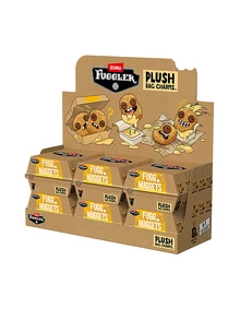 ZURU Fuggler Fitur Spesial - Fugg Nugget - Seri 1 (Paket 6) Gantungan Kunci Boneka Plush 3,5 Inci Kotak Buta Koleksi - Whole Set (6 Pack) - View 6