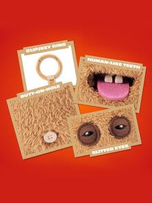 ZURU Fuggler Fitur Spesial - Fugg Nugget - Seri 1 (Paket 6) Gantungan Kunci Boneka Plush 3,5 Inci Kotak Buta Koleksi - Whole Set (6 Pack) - View 4
