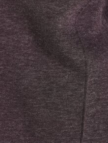 KSTM Structured Seam Detail Elbow Sleeve Crew Neck Knit Top With Curved Waist Panel Autumn Winter Essential - Purple - View 5