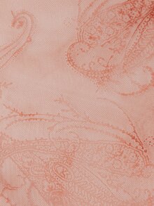 Pimkie Edition Gaun Fashion Wanita Motif Paisley Leher Bulat Lengan Panjang - Berwarna merah muda - View 5