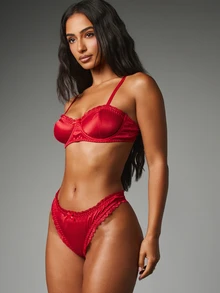 MISSGUIDED Women Bras & Bralettes - Red - View 5