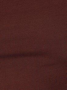 Pimkie Edition Women's Rivet Design High Neck Cropped Casual Tank Top - Coffee Brown - View 5