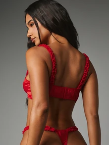 MISSGUIDED Women Bra And Panty Sets - Red - View 3