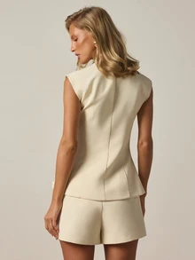 AiiRZ Women Tops - Beige - View 2