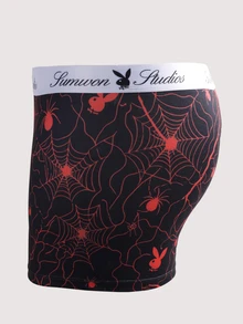 PLAYBOY X SUMWON ملابس داخلية ترنك رجالية - متعدد الألوان - مشاهدة 4