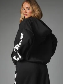 Missguided x Playboy Halloween - Hitam - View 2