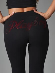 Missguided x Playboy هالوين - الأسود - مشاهدة 2