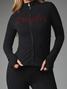 Missguided x Playboy , Halloween - Black - View 3