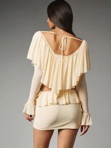 MISSGUIDED Women Skirts - Apricot - View 3