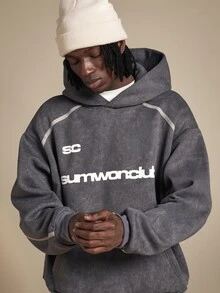 SUMWON Men Hoodies - Grey - View 5