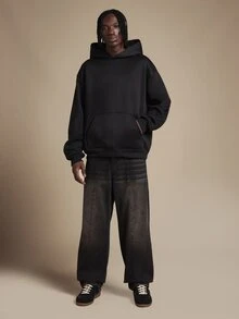 SUMWON Men Sweatshirts - Black - View 3