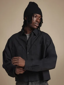 SUMWON Men Shirts - Black - View 1