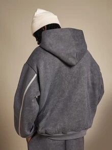 SUMWON Men Hoodies - Grey - View 2