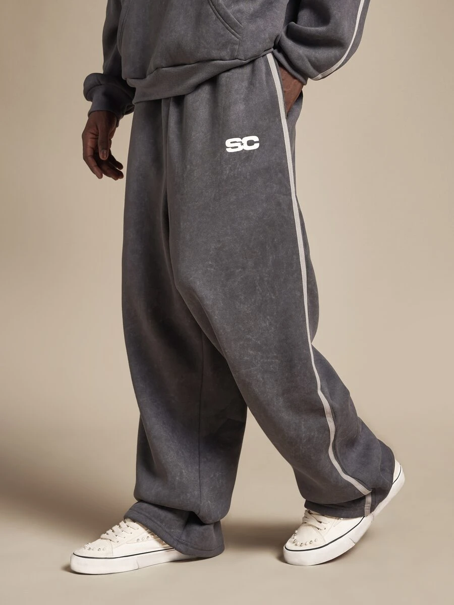 SUMWON Men Sweatpants - Grey - View 1