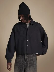 SUMWON Men Shirts - Black - View 4