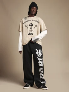 SUMWON Men Pants - Black - View 2