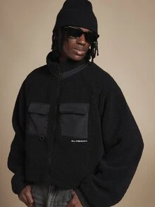 SUMWON Men Jackets And Coats - Black - View 1