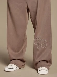 SUMWON Men Sweatpants - Camel - View 5