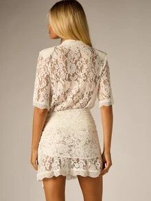 AiiRZ Women Mini Dresses - White - View 3