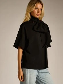 AiiRZ Women T-Shirts - Black - View 5