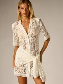 AiiRZ Women Mini Dresses - White - View 5