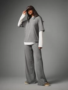 MISSGUIDED Women Two-Piece Outfits - Grey - View 4
