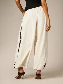 AiiRZ Women Pants - Beige - View 5