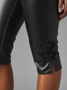 MISSGUIDED ليقنز نسائية - الأسود - مشاهدة 3