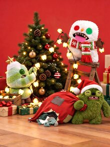 ZURU Fuggler Festive Fuggs (Sasquooshmas Tree) Plush Toys 9-Inch Collectible Plush Christmas Gift - Sasquooshmas Tree - View 4