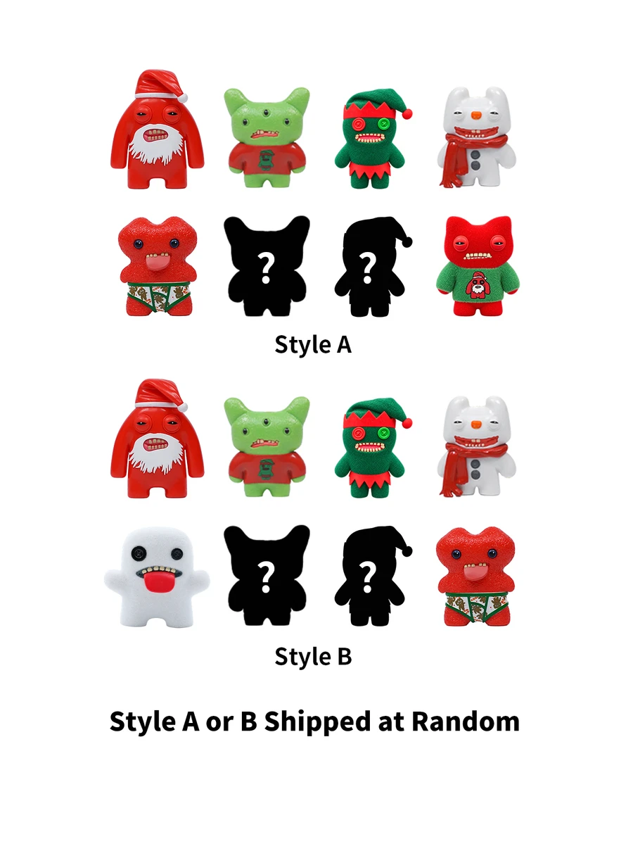 Fuggler Christmas Deluxe Figure (Random (1 Set)) Figures Collectible ...